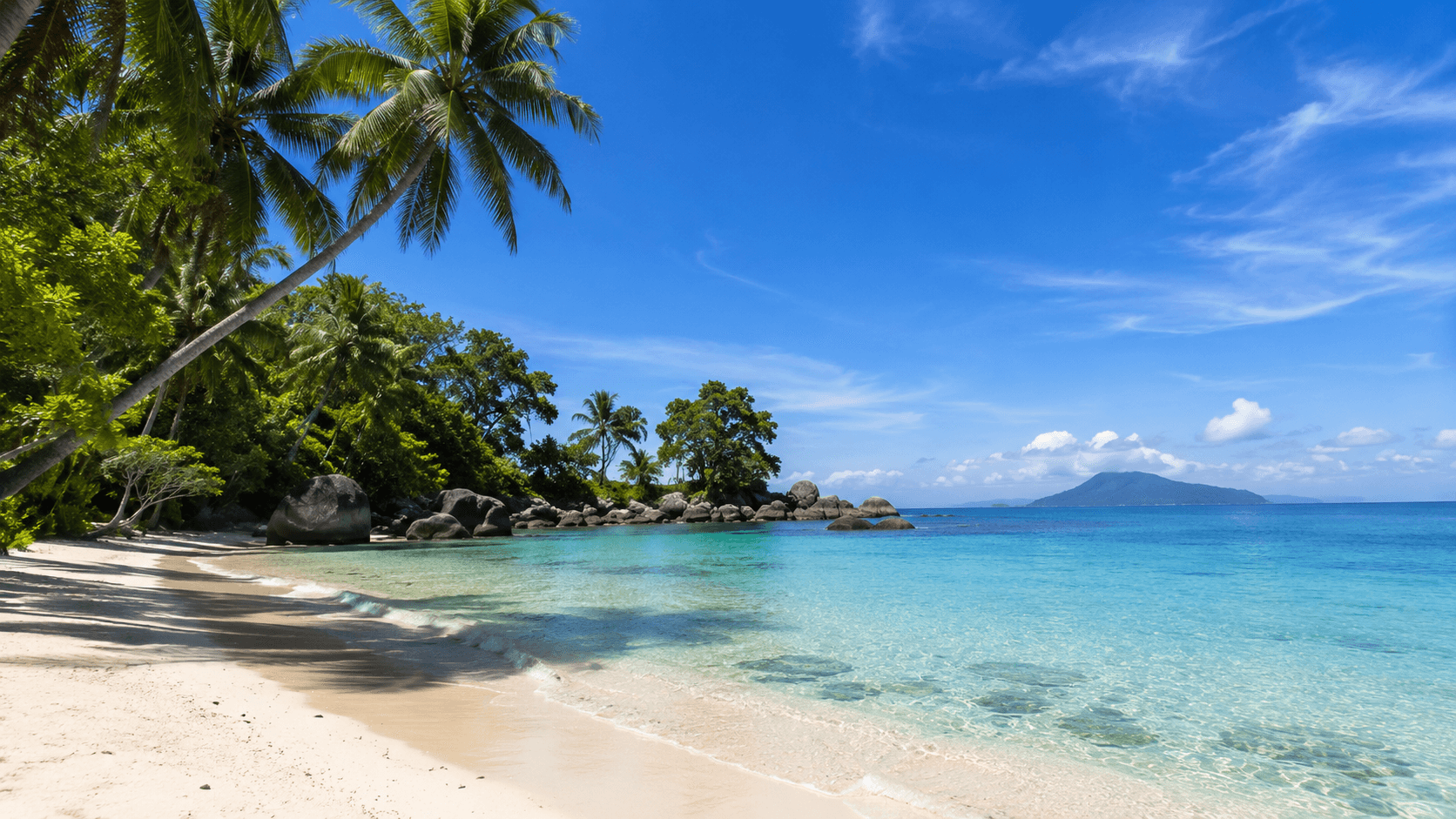 Lagon turquoise de Nosy Be